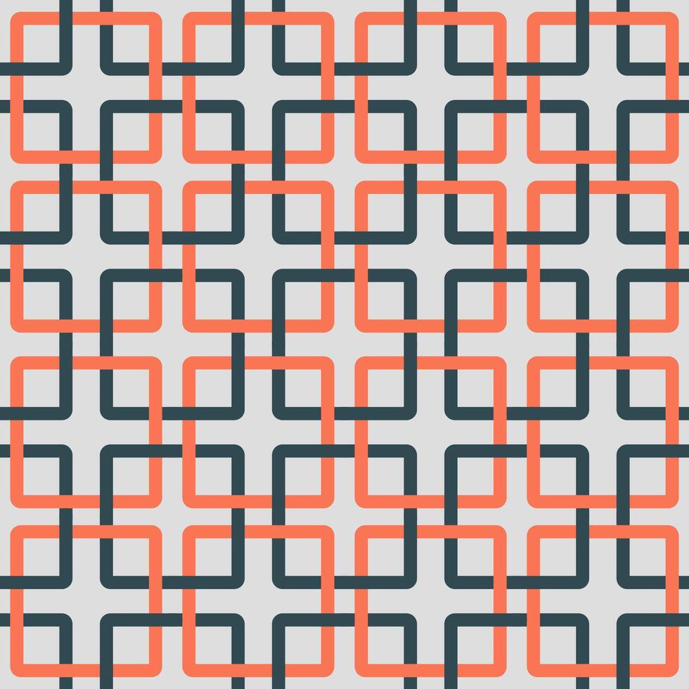 Seamless pattern with geometric shapes. Abstract drawing in the form of squares and lines. vector