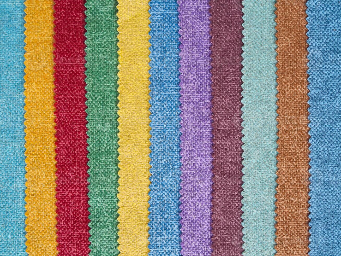 Colorful background, A stack of colorful fabric. Full frame shot of multi colored fabric background photo
