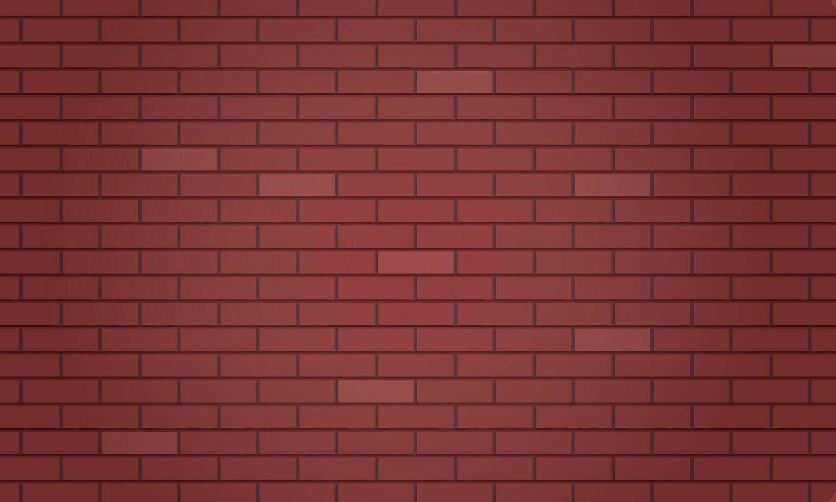 realistic wall brick background vector