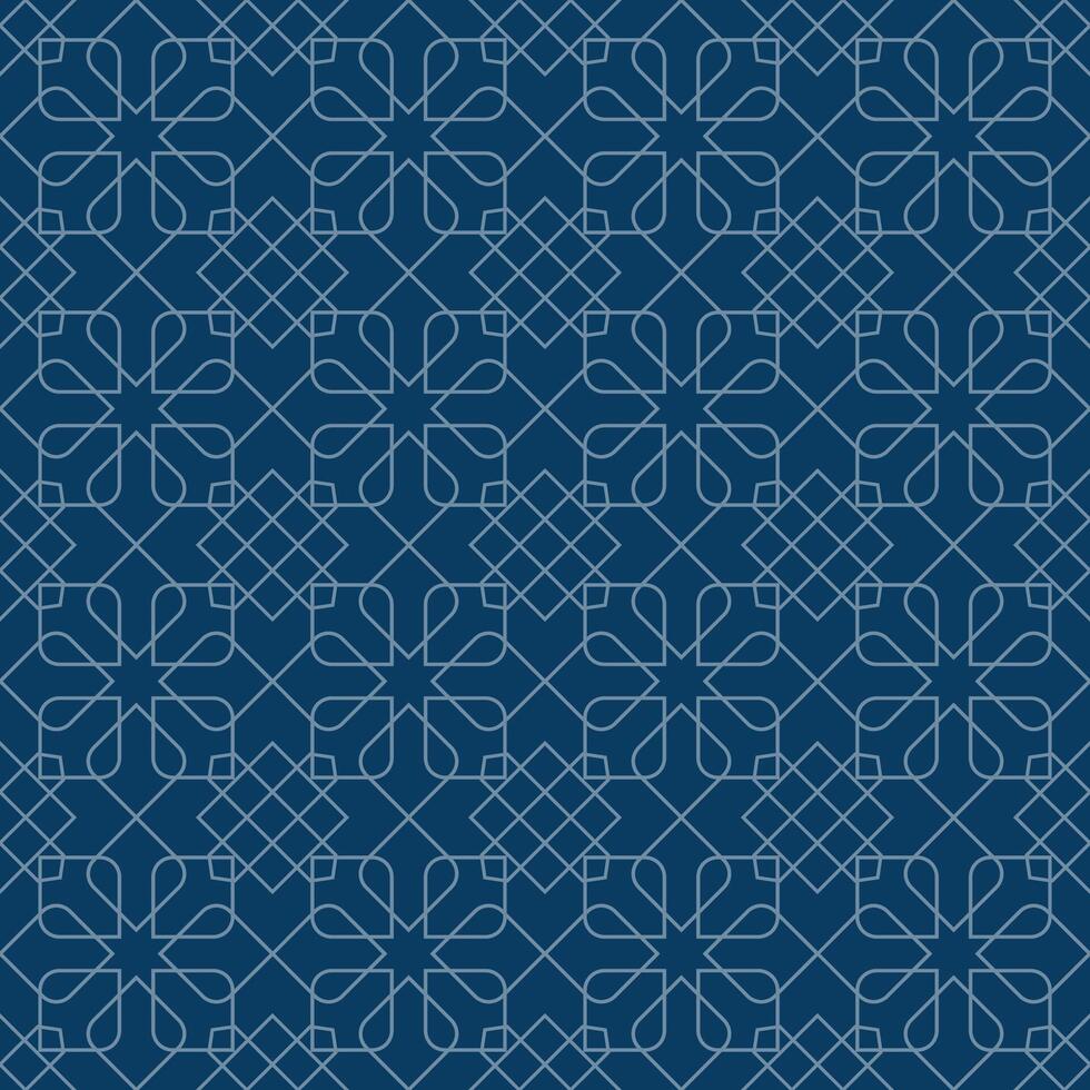 abstract islamic geometric background pattern vector