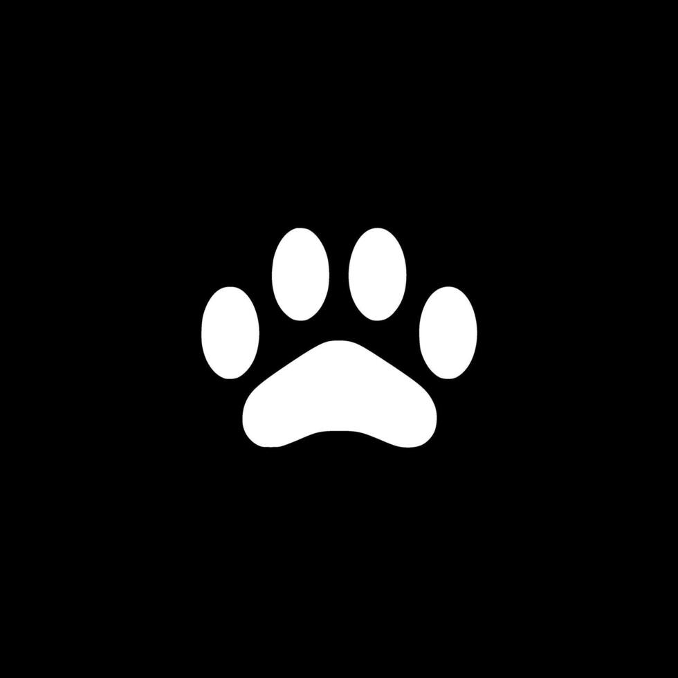 Dog Paw - High Quality Logo - illustration ideal for T-shirt graphic vector
