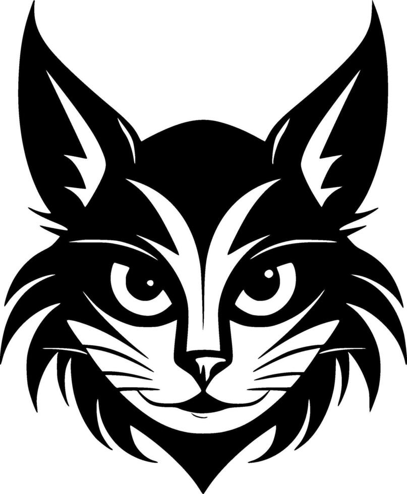 Cat, Minimalist and Simple Silhouette - illustration vector