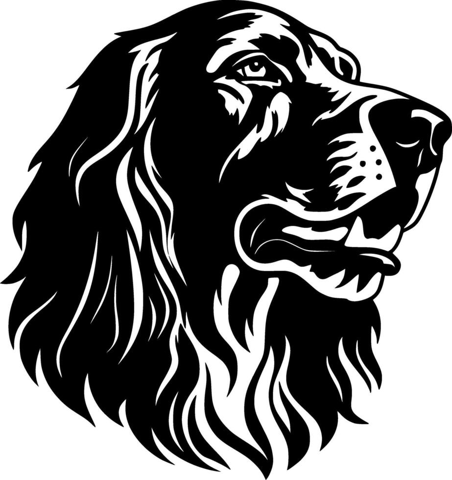 Rhodesian, Minimalist and Simple Silhouette - illustration vector