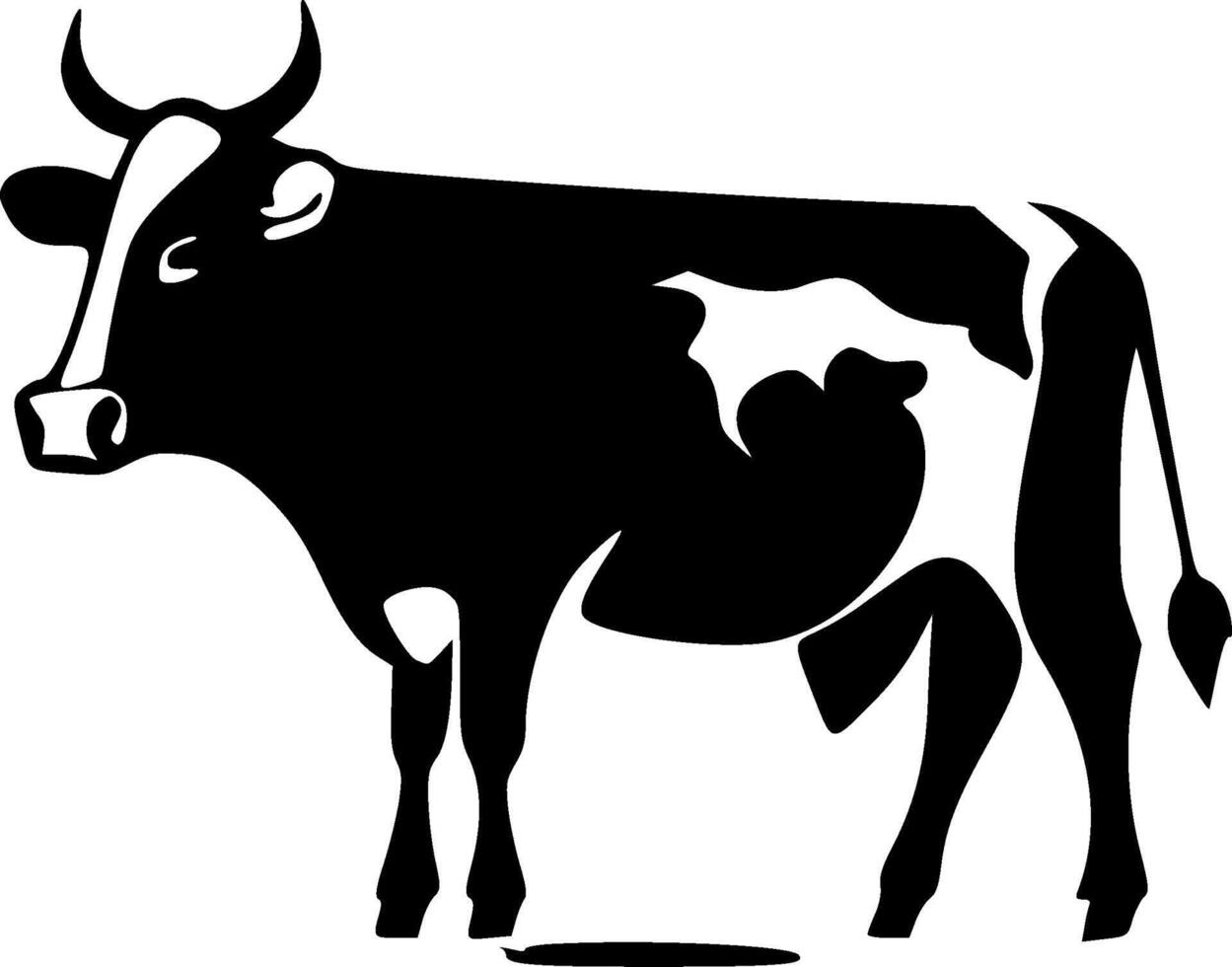 Cowhide - Minimalist and Flat Logo - illustration vector