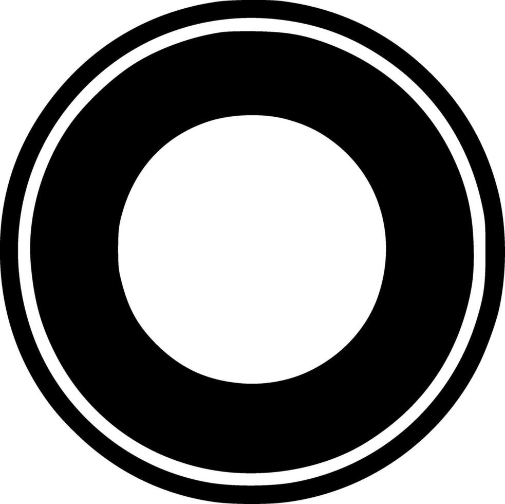 Circle - Minimalist and Flat Logo - illustration vector