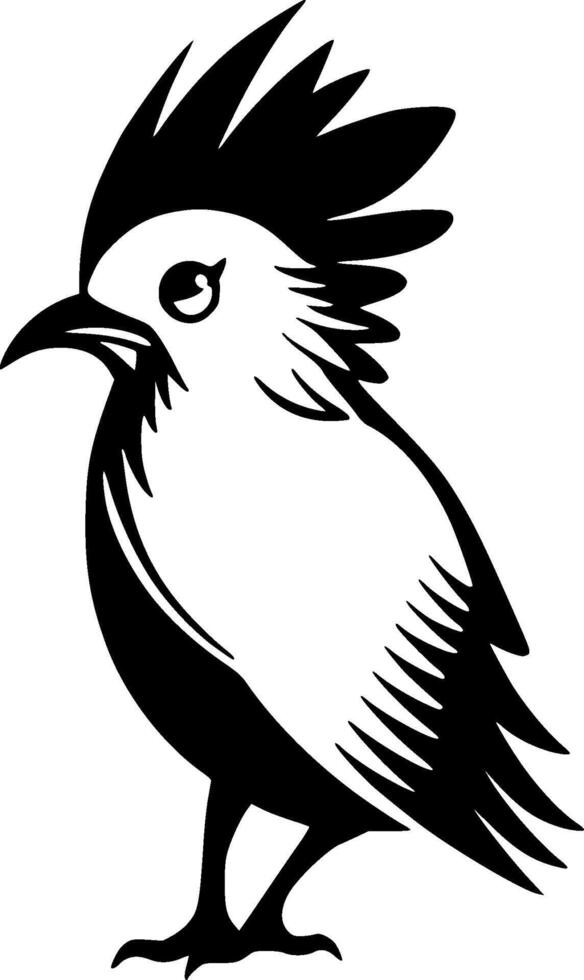 Cockatoo - Minimalist and Flat Logo - illustration vector
