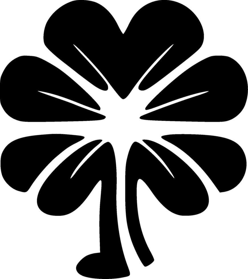Irish, Minimalist and Simple Silhouette - illustration vector