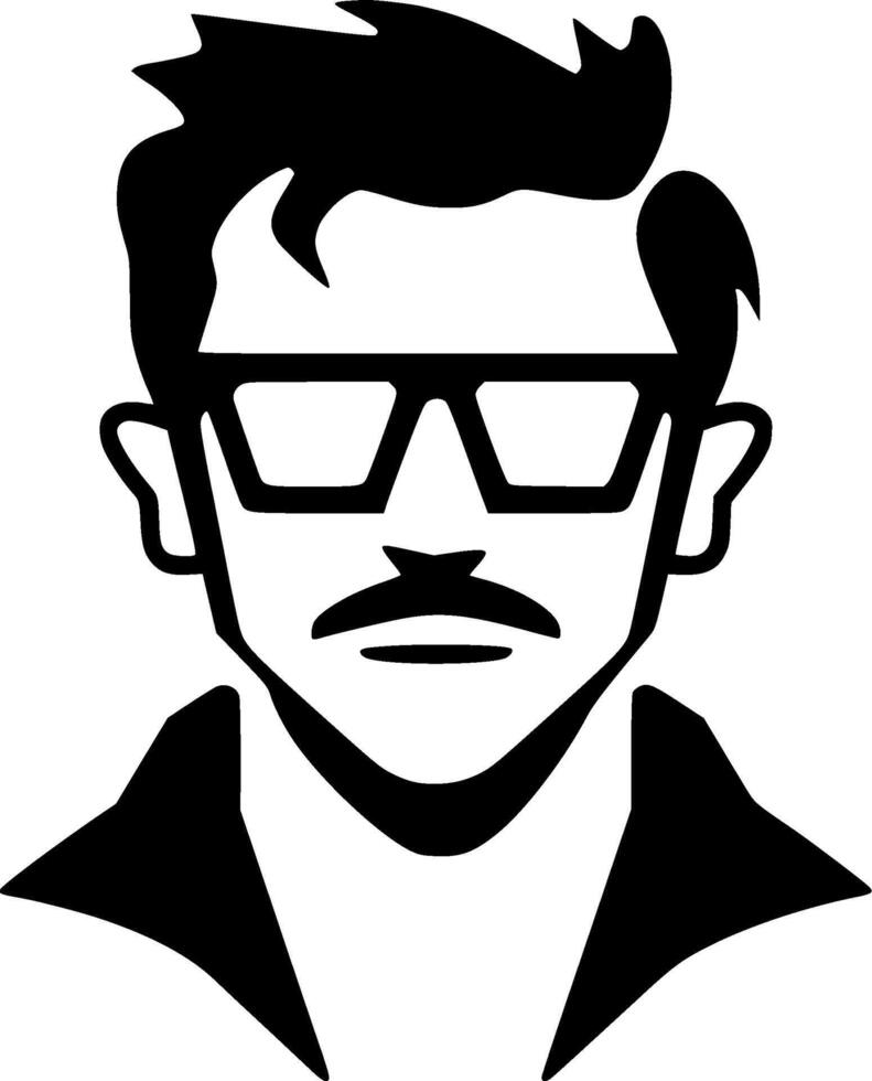 Teacher - Minimalist and Flat Logo - illustration vector