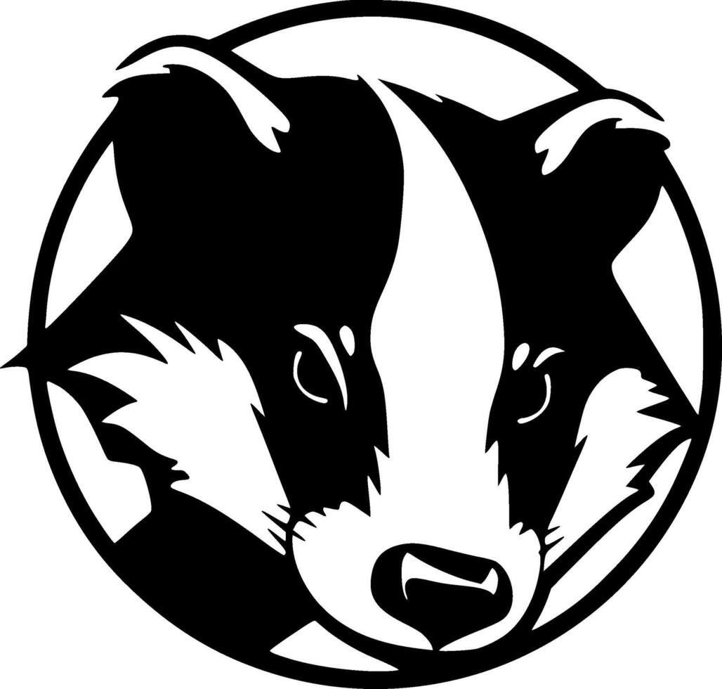Badger - High Quality Logo - illustration ideal for T-shirt graphic vector