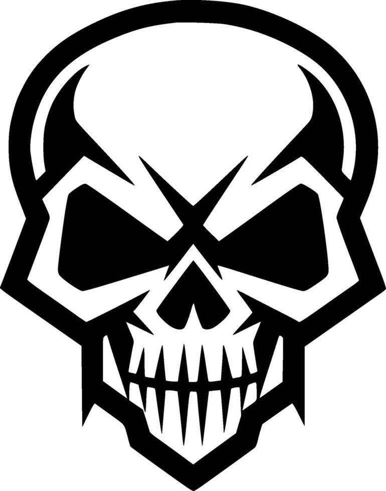 Skull - High Quality Logo - illustration ideal for T-shirt graphic vector