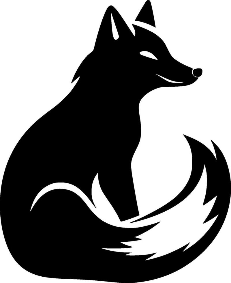 Fox - High Quality Logo - illustration ideal for T-shirt graphic vector