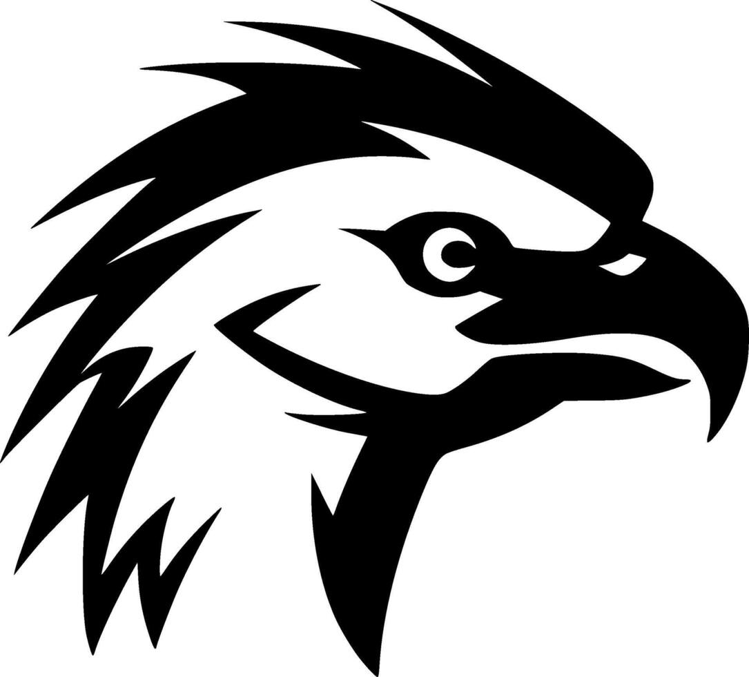 Vulture - Minimalist and Flat Logo - illustration vector