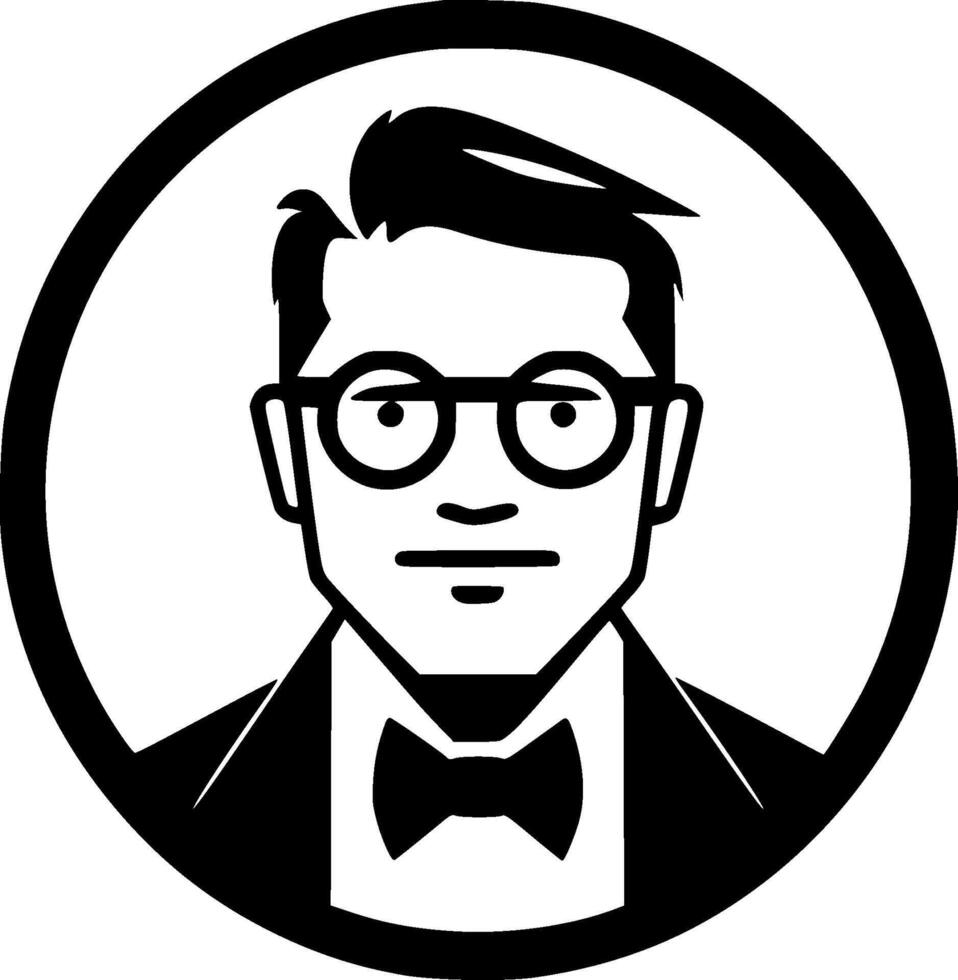 Teacher, Minimalist and Simple Silhouette - illustration vector