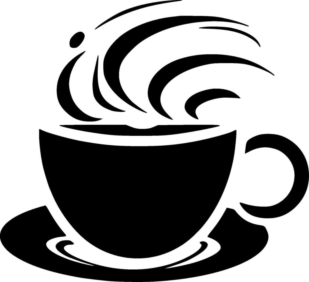 Coffee - Minimalist and Flat Logo - illustration vector