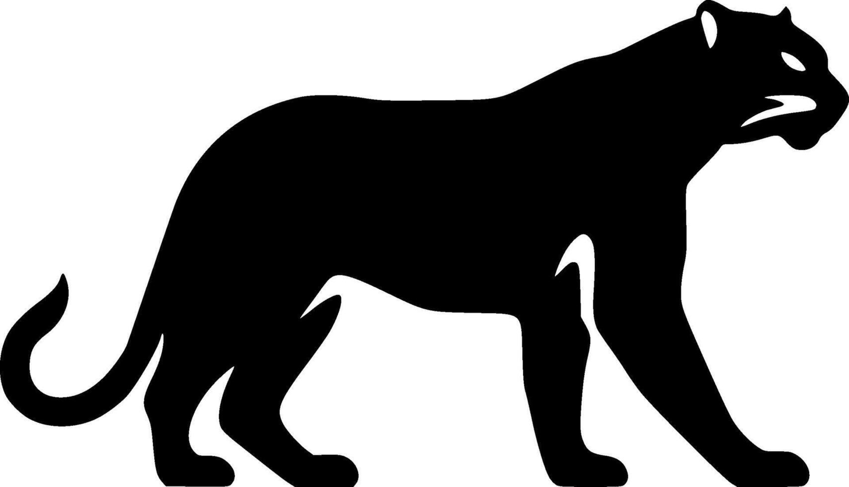 Leopard - Minimalist and Flat Logo - illustration vector