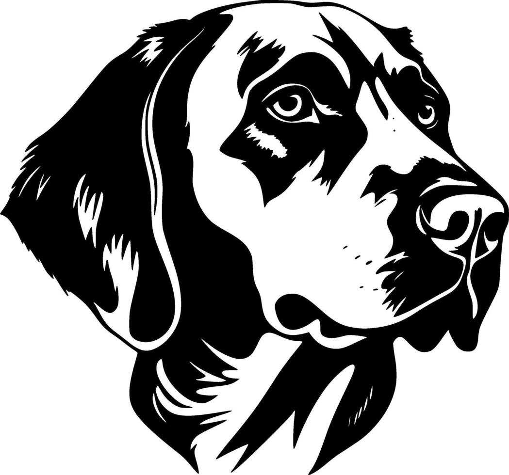 Labrador Retriever - Minimalist and Flat Logo - illustration vector