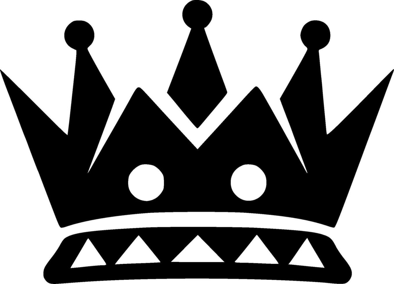 Crown - High Quality Logo - illustration ideal for T-shirt graphic vector
