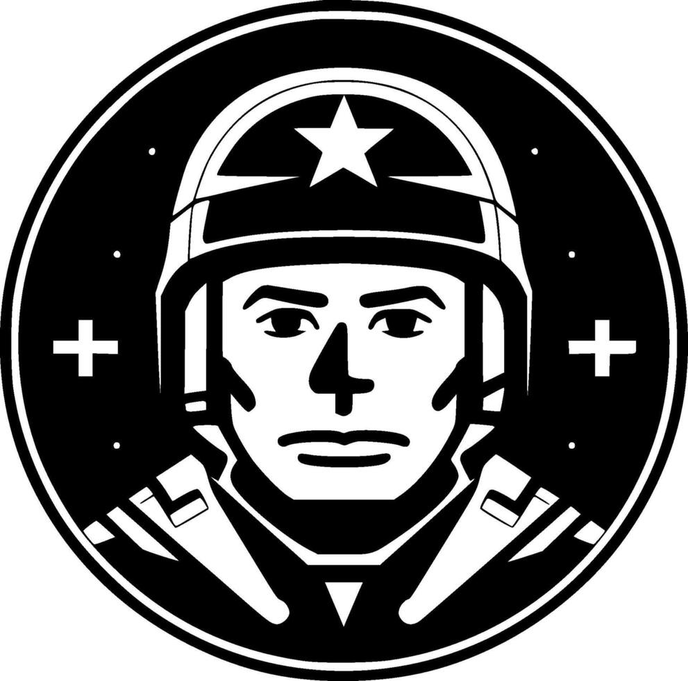 Military - High Quality Logo - illustration ideal for T-shirt graphic vector
