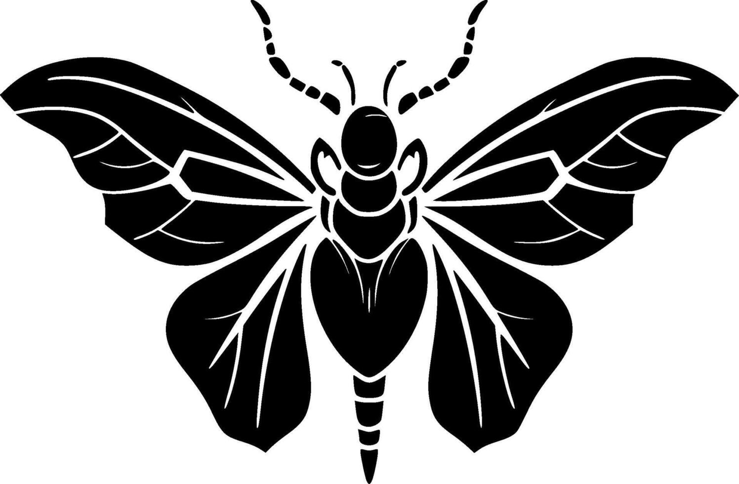 Beetle - Minimalist and Flat Logo - illustration vector