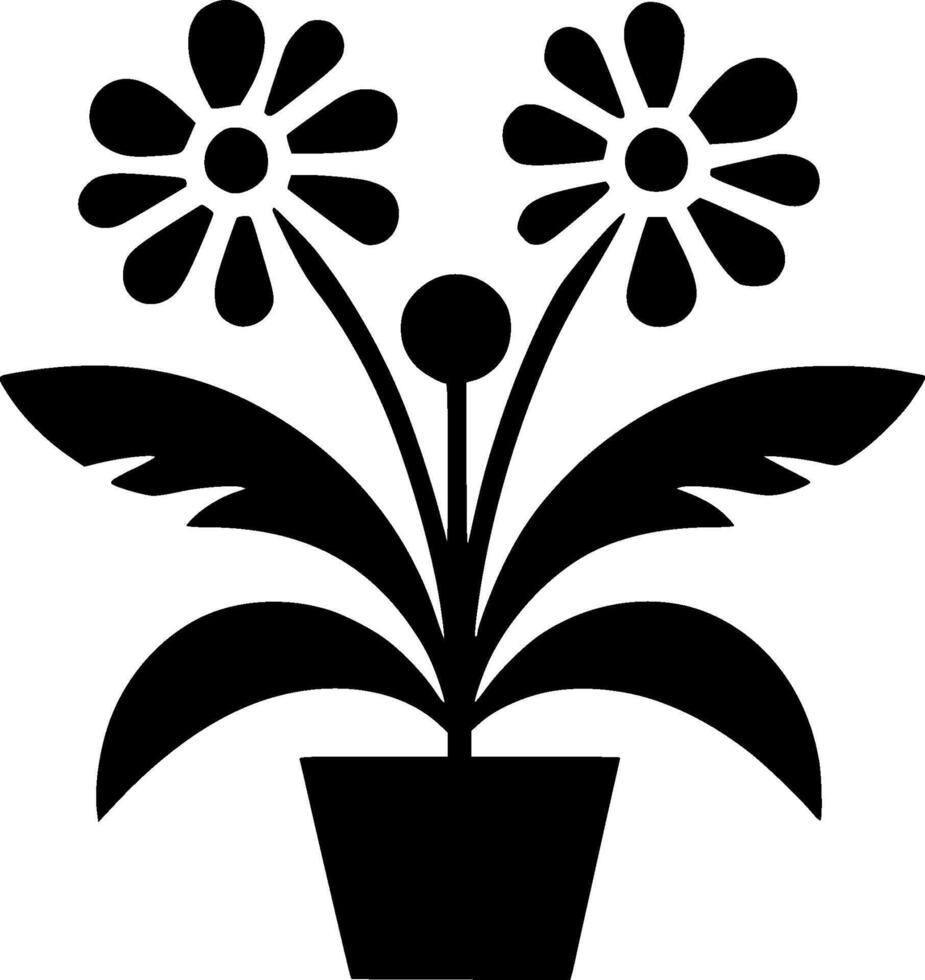 Flowers - High Quality Logo - illustration ideal for T-shirt graphic vector