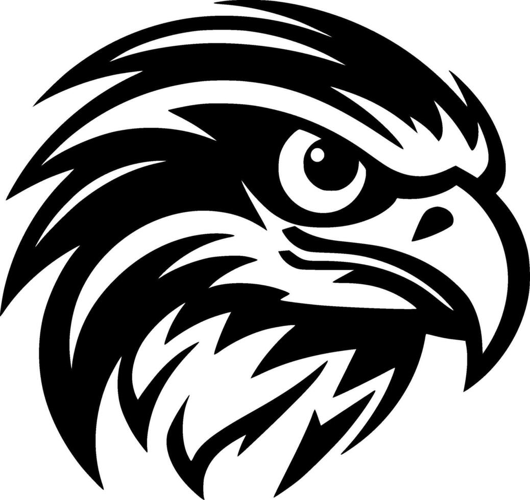 Falcon - Minimalist and Flat Logo - illustration vector