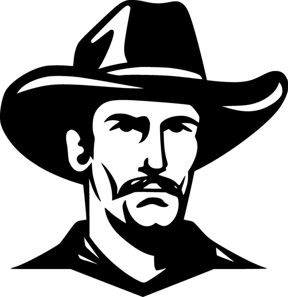 Western - High Quality Logo - illustration ideal for T-shirt graphic vector