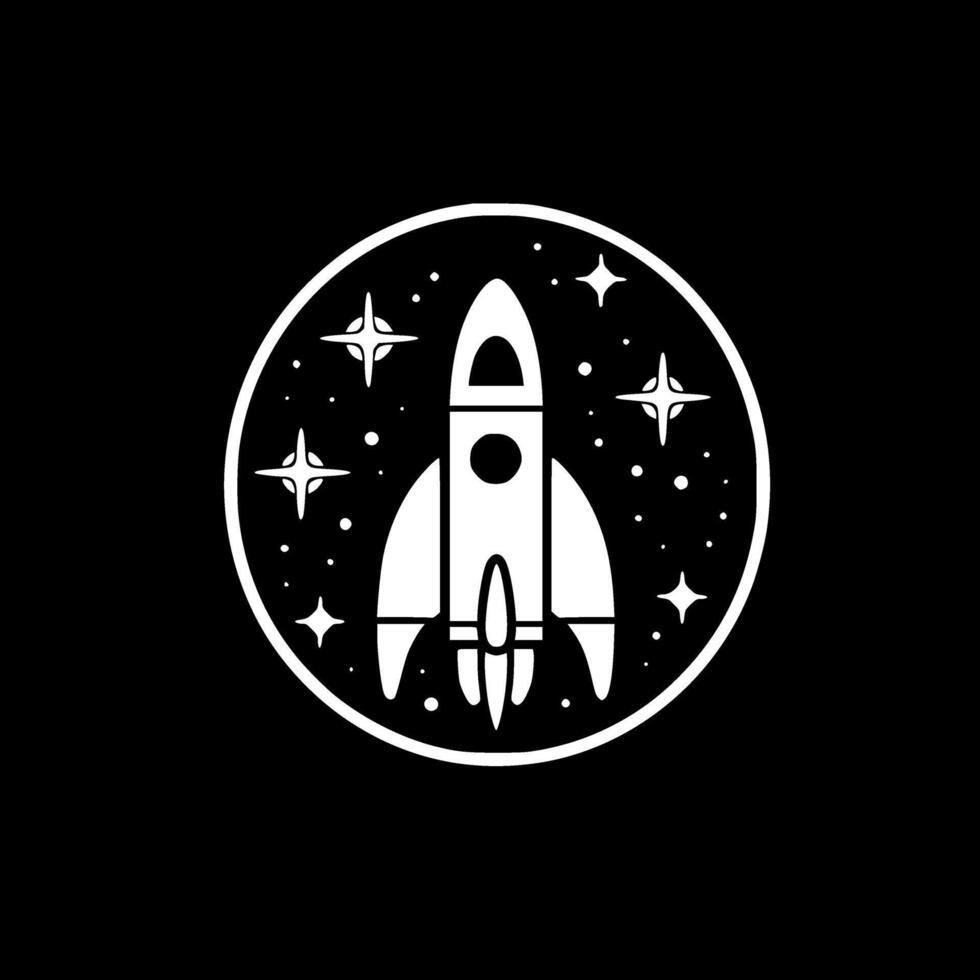 Space - High Quality Logo - illustration ideal for T-shirt graphic vector