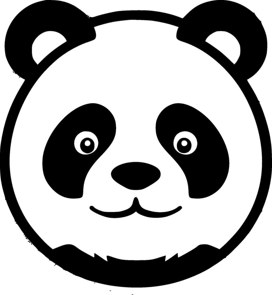 Panda - High Quality Logo - illustration ideal for T-shirt graphic vector
