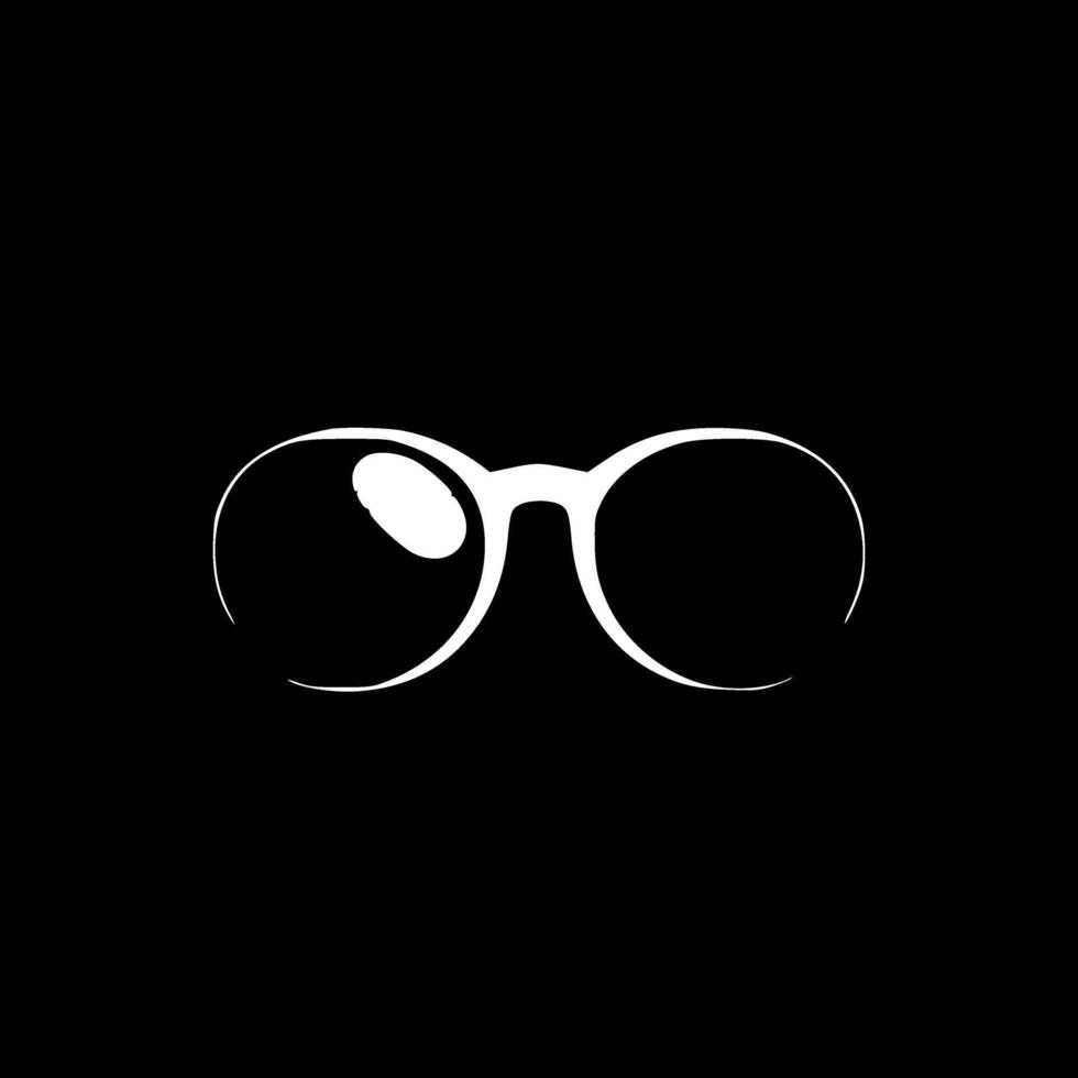 Sunglasses, Minimalist and Simple Silhouette - illustration vector