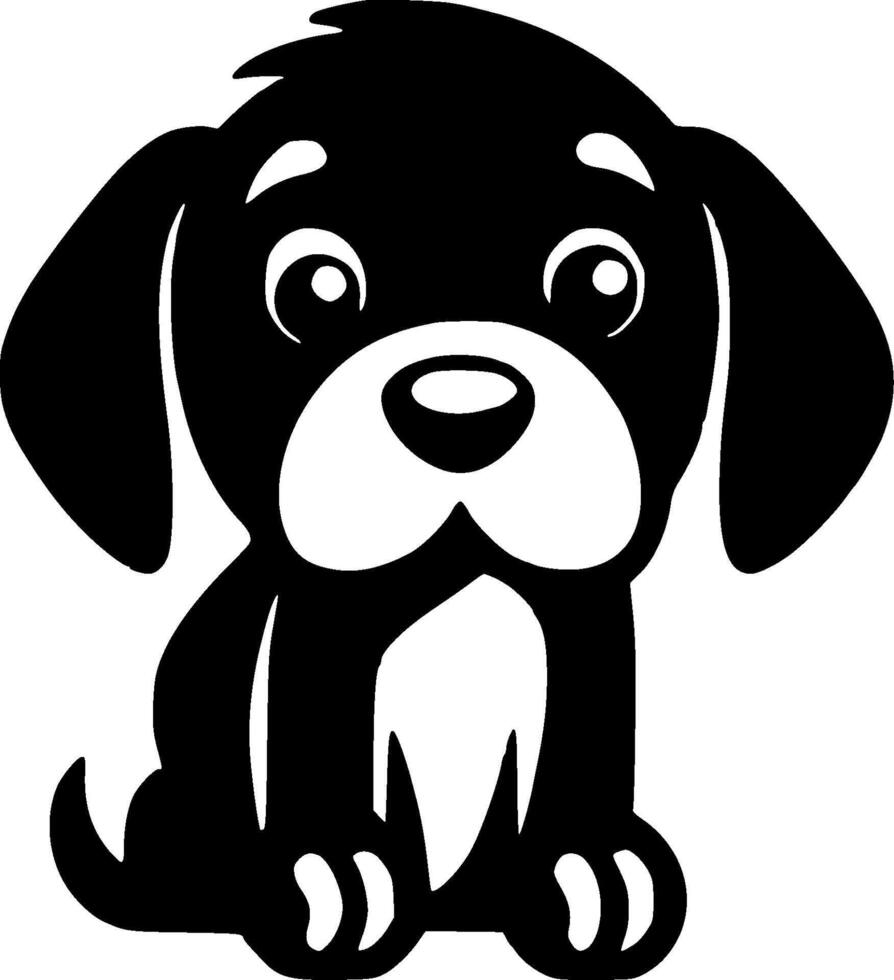 Puppy - High Quality Logo - illustration ideal for T-shirt graphic vector