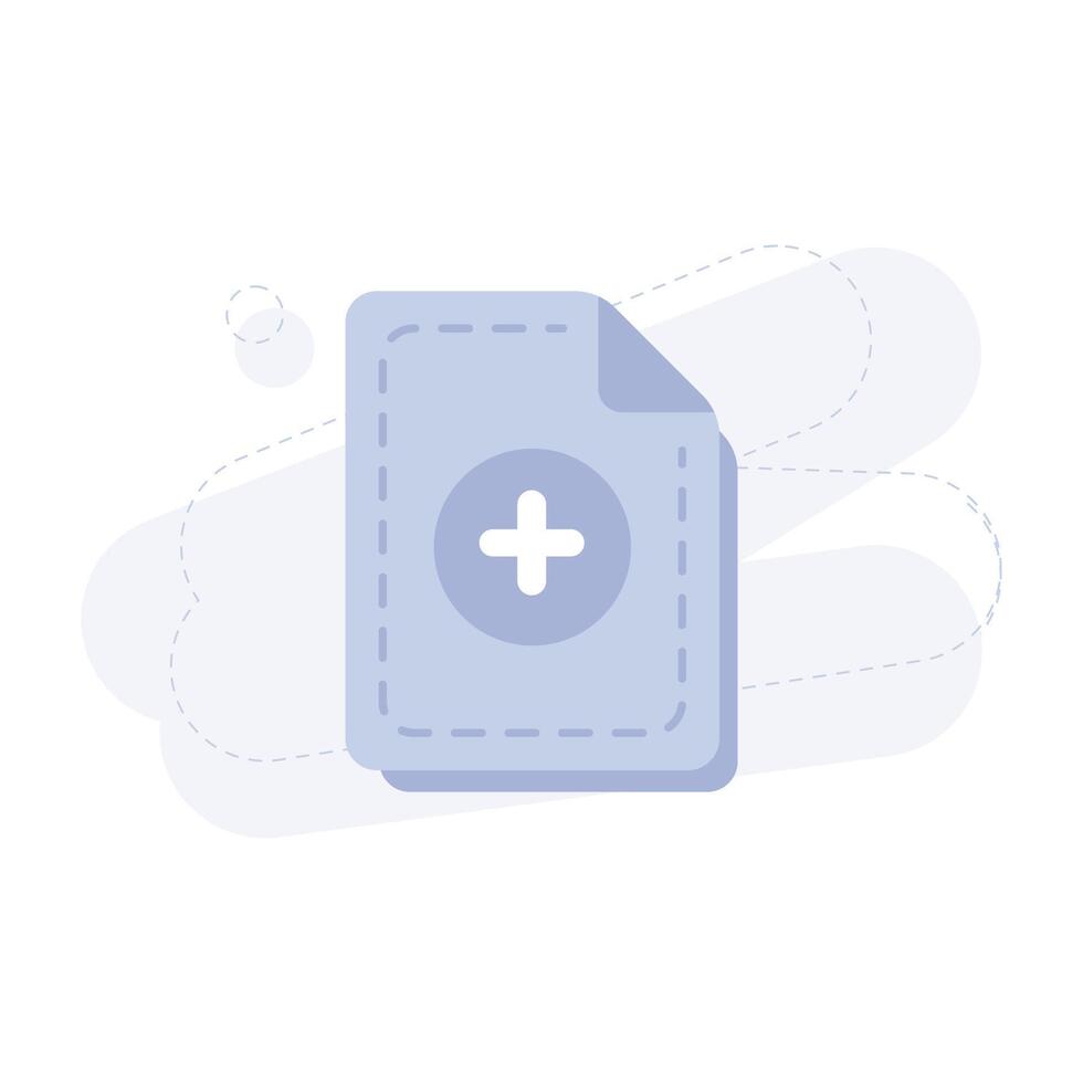 Upload File UI Illustration vector