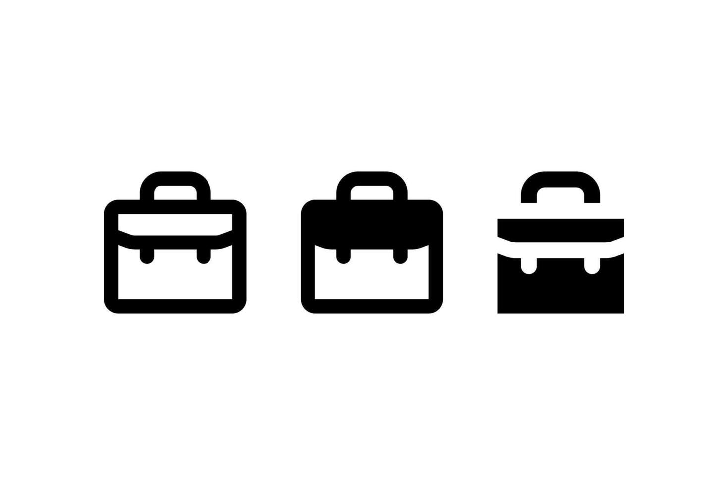 Briefcase. icon design. vector
