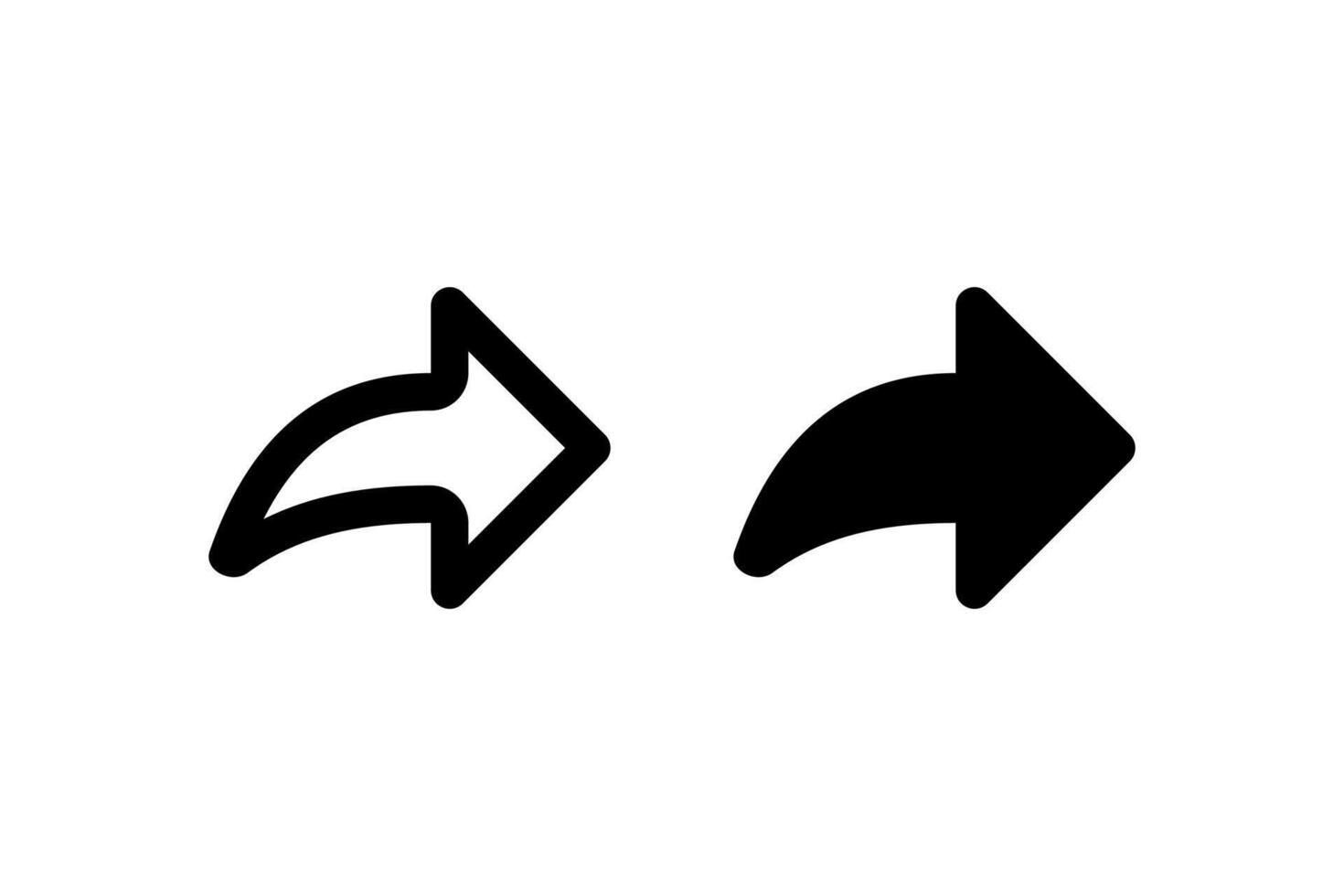 Share arrow. icon design. vector