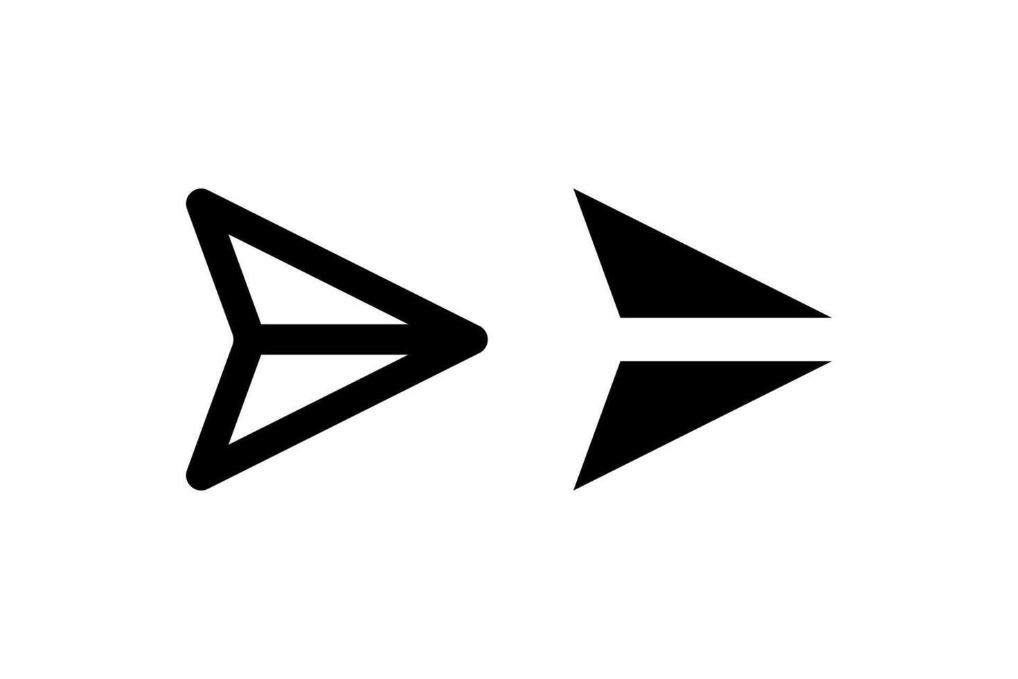 Send message. icon design. vector