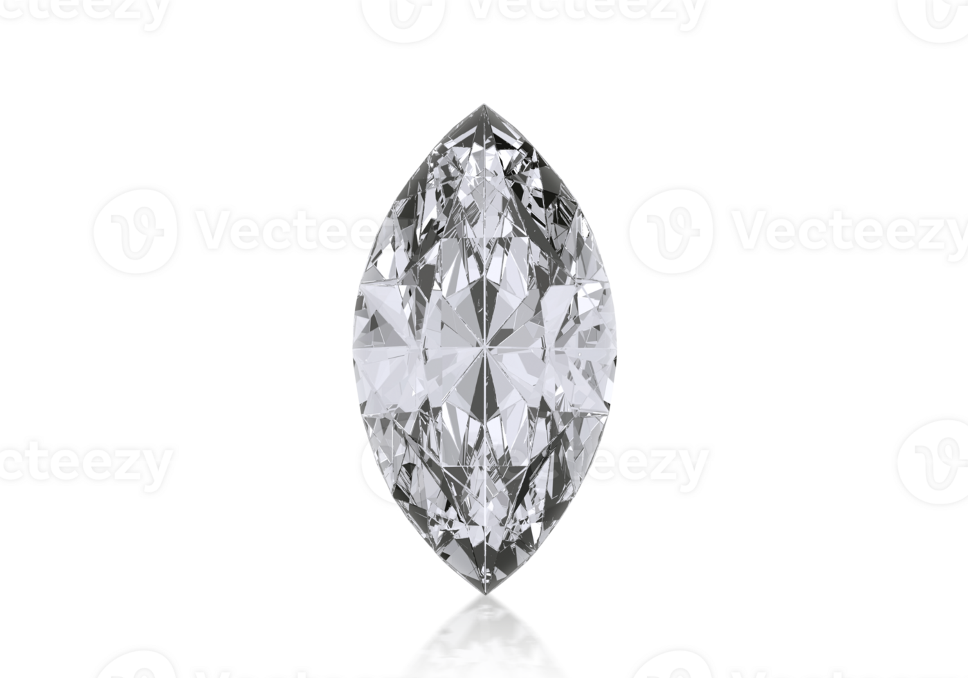 diamond with high quality on transparent background png
