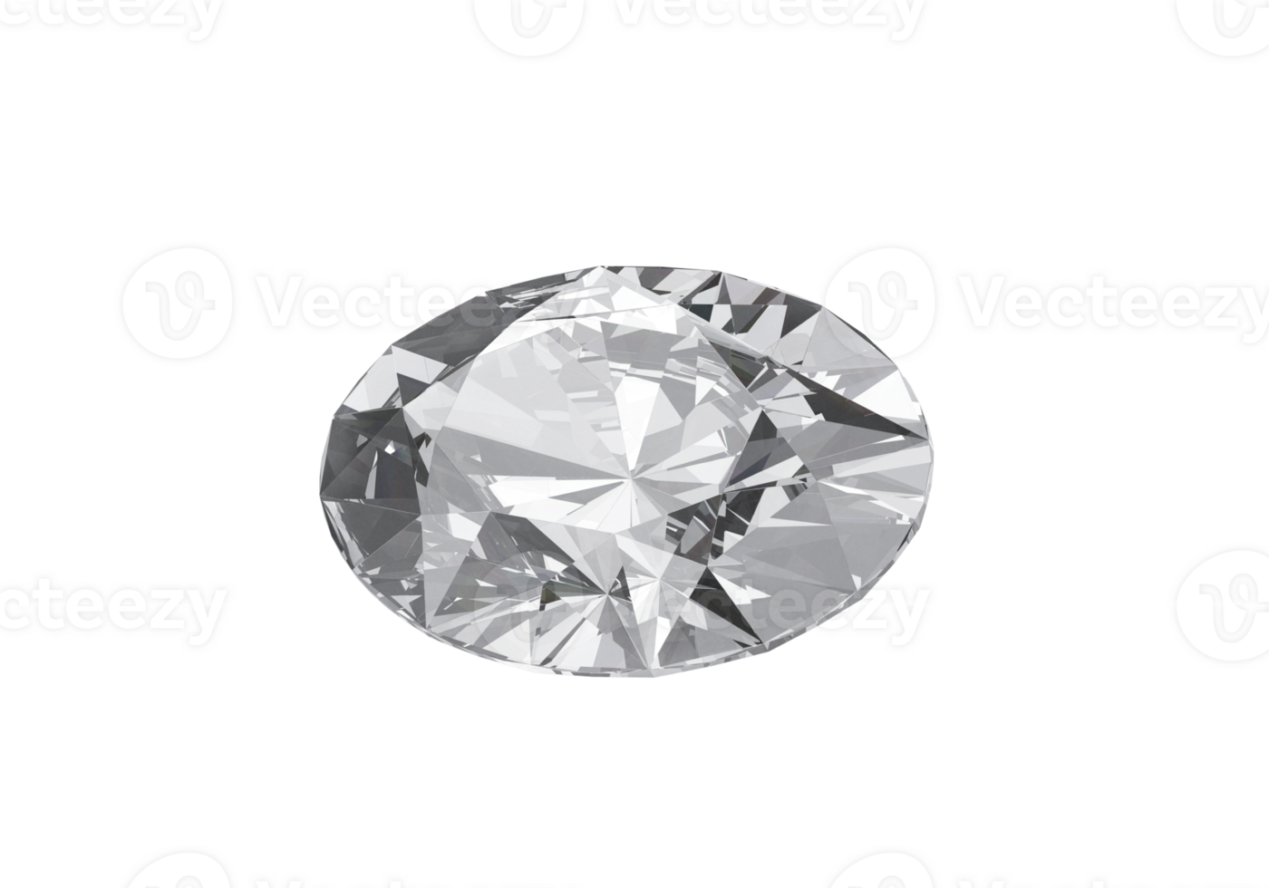 Diamond with on transparent background png