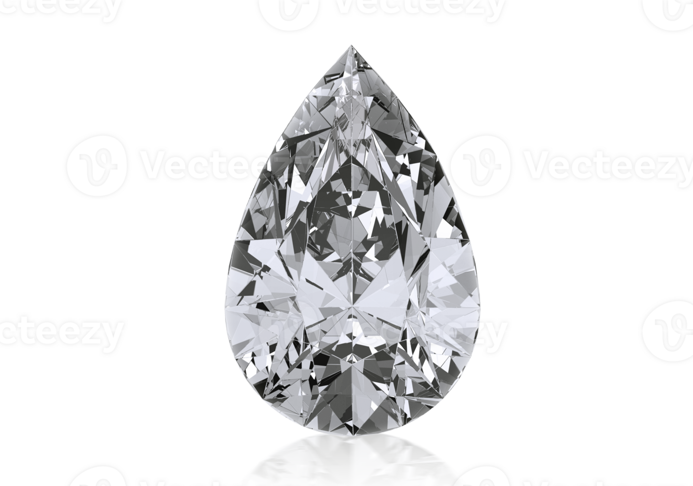 diamond with high quality on transparent background png