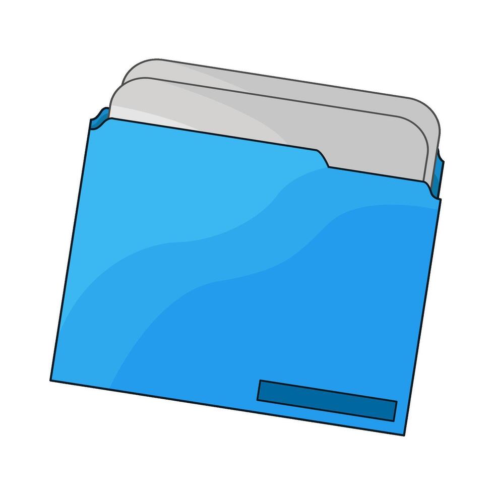 illustration of folder vector