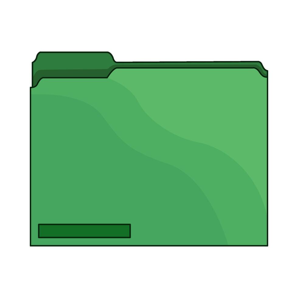 illustration of folder vector