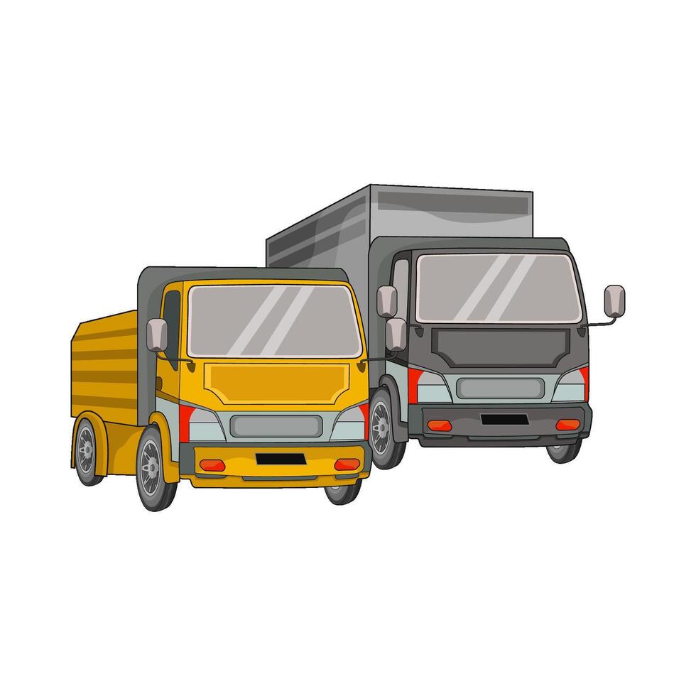 illustration of truck vector