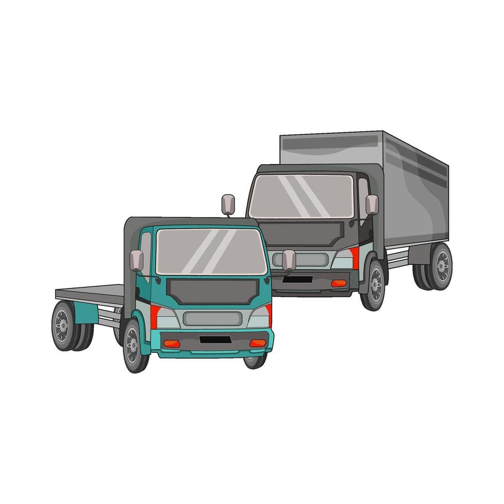 illustration of truck vector