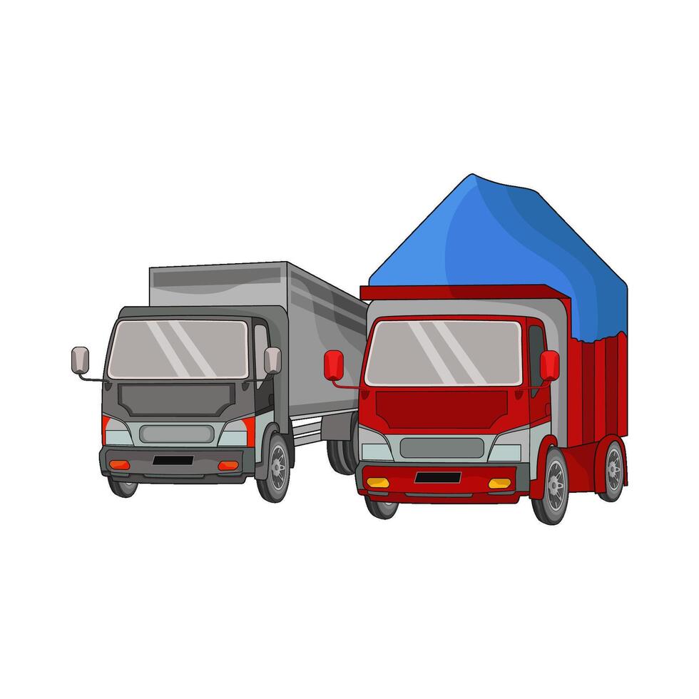 illustration of truck vector