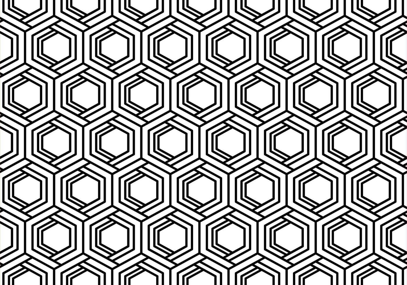 Abstract geometric pattern with lines background vector