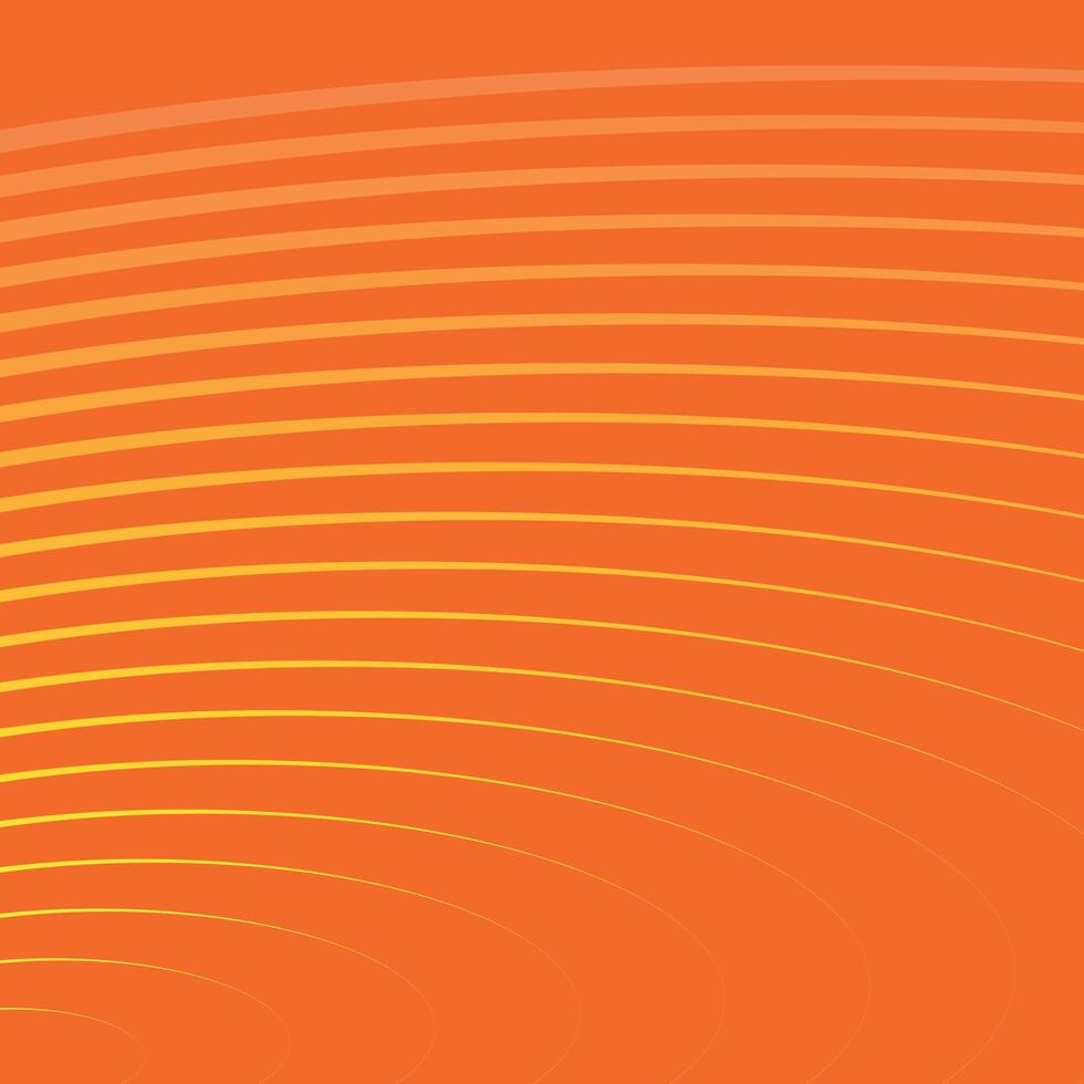 abstract orange background with yellow wave vector