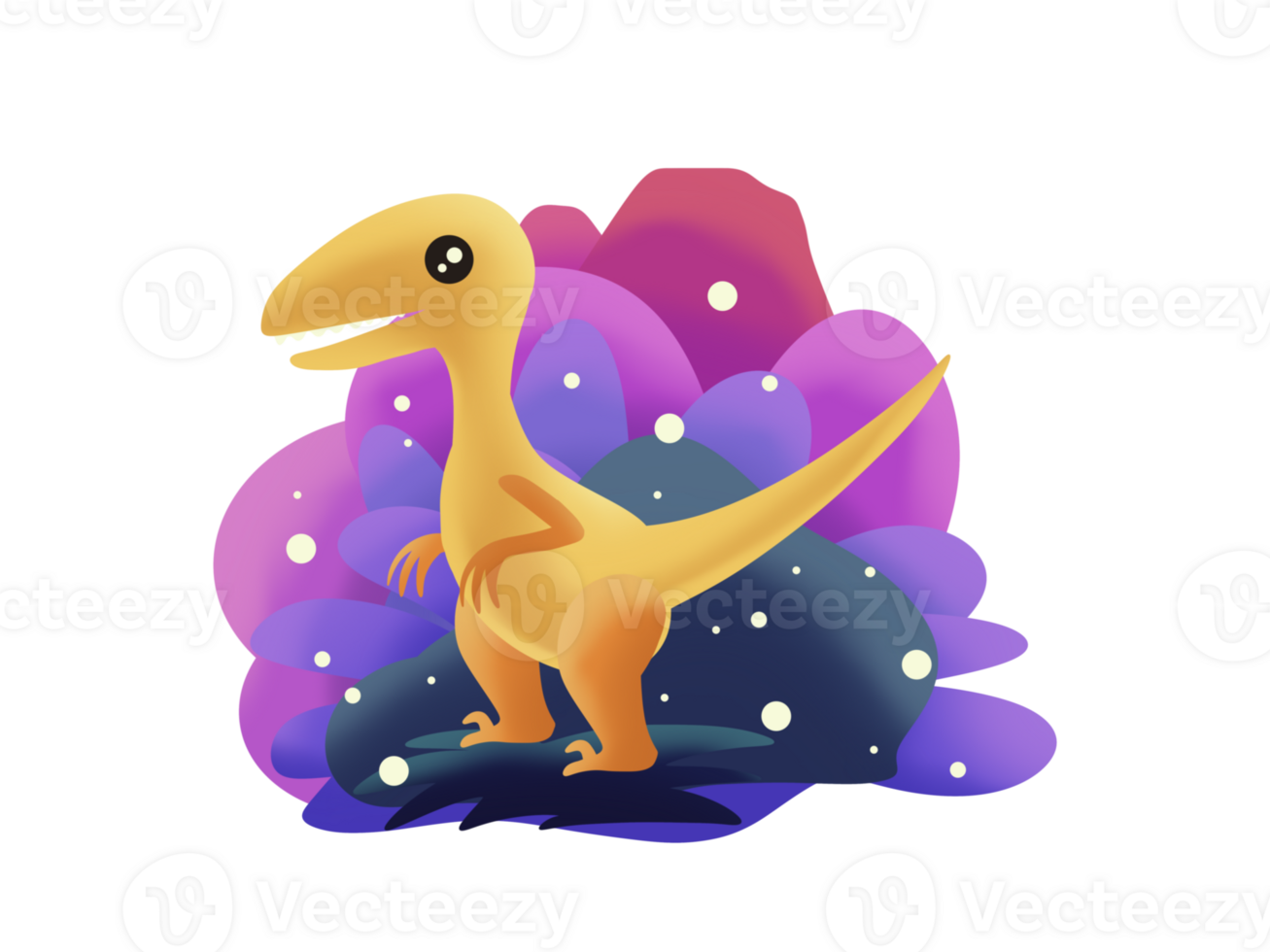 Cute Dinosaur Illustrations png