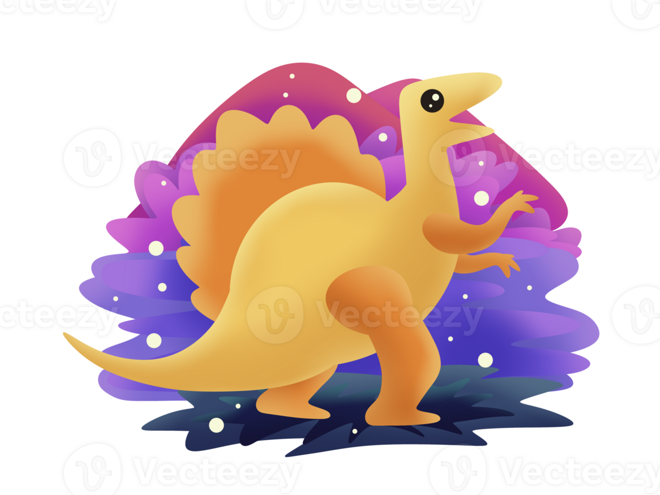 Cute Dinosaur Illustrations png
