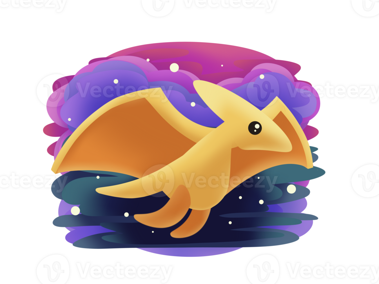 Cute Dinosaur Illustrations png