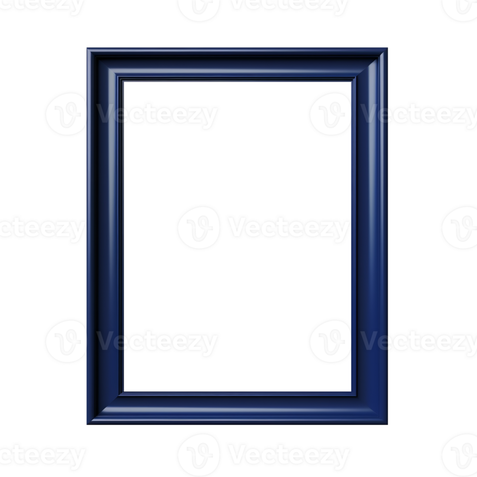 Blue frame without background 48218483 PNG