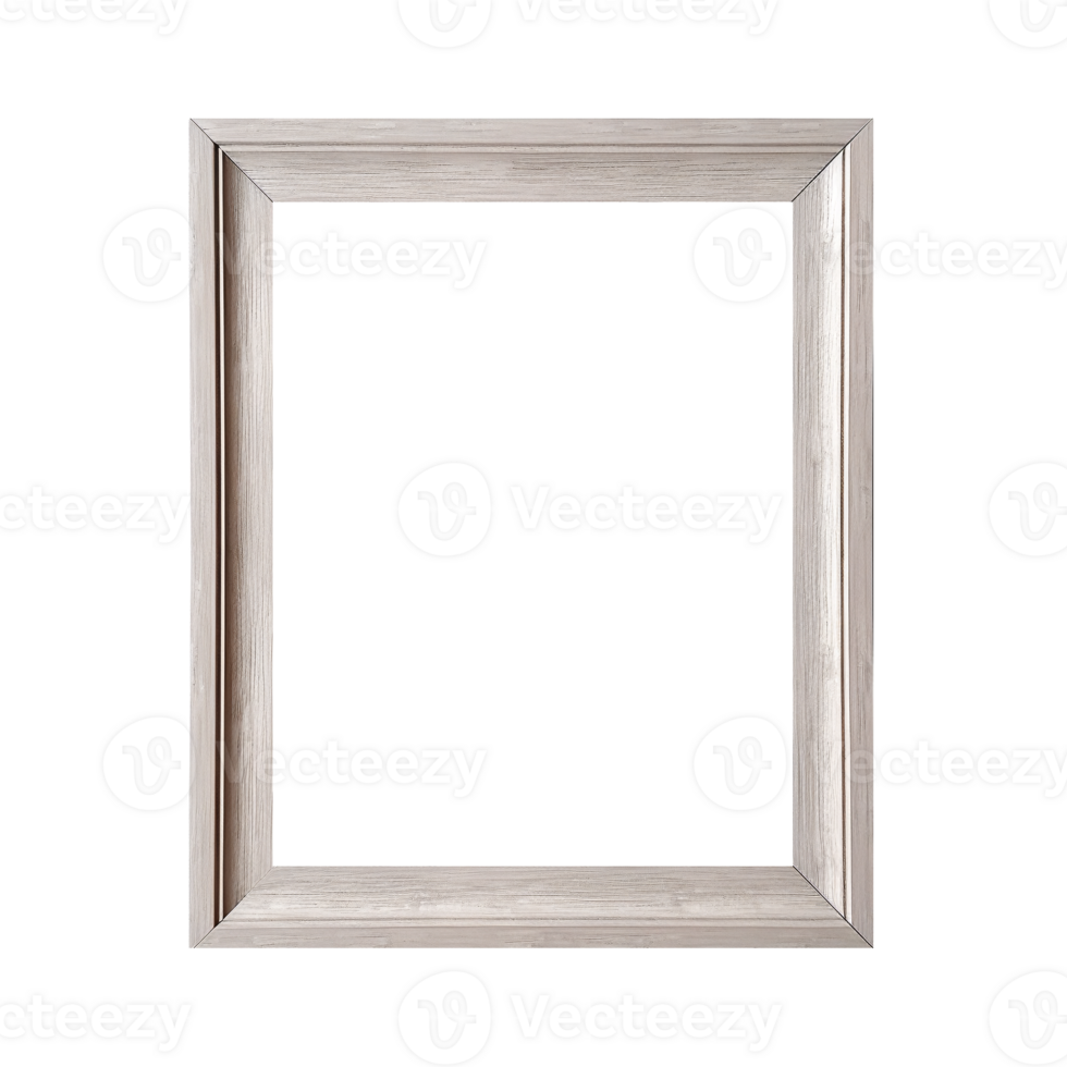 Beige wooden frame without background 48218486 PNG