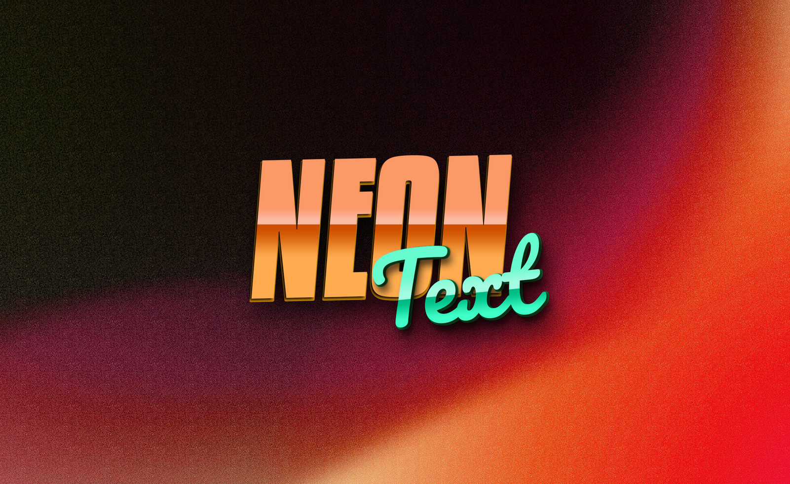 Multiply Text Effect psd